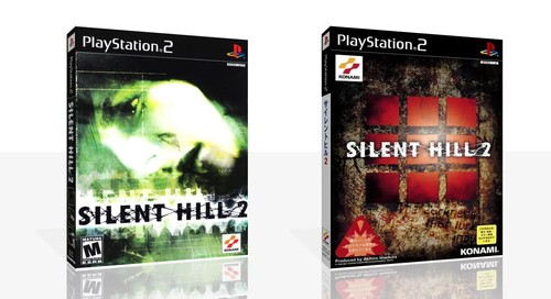 Silent hill ps2 custodia box - silent,