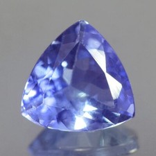 TANZANITE VIOLA BLUASTRA 1,05 CT CERTIFICATA VVS TRILIONE NATURALE