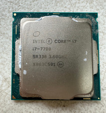 CPU Intel Core i7-7700 @ 3,60