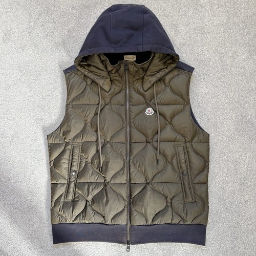 Moncler maglia gilet kaki - moncler, e