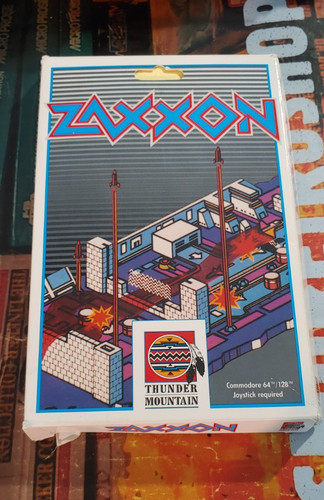 Zaxxon - mountain, 1985)