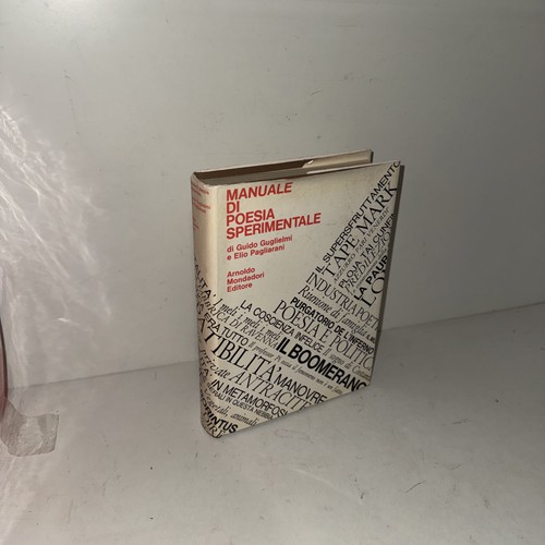 Manuale poesia sperimentale - di,
