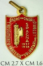 MVSN 1° REGG. VOLONTARI DEL LITTORIO DIST. OMS OPERAZIONI MILITARI IN SPAGNA OMS