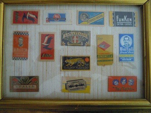 Rare cartine lamette barba - cartine,