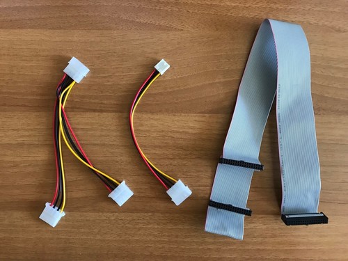 Double extension cable - double, and