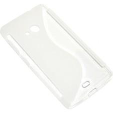 Ssyl S-line Custodia Tpu Silicone Cover Trasparente Microsoft Lumia 535 Dual Sim