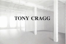 TONY CRAGG Invito-post card mostra  Galleria Tucci Russo, 1999