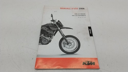 Ktm lc4 640 - 2006, libretto