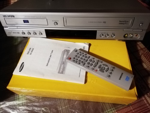Samsung dvd3e dvd vcr - dvd,