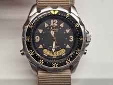 Casio vintage AD 520 Module 388 ana- digi quartz (batteria) 41 mm