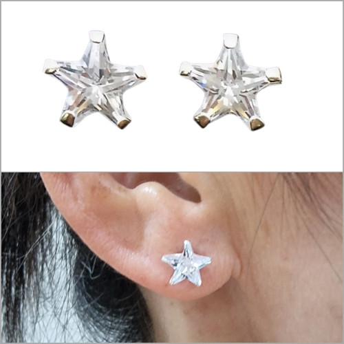 Orecchini donna stella in - orecchini,
