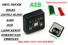 COMMUTATORE LPG GPL GAS AEB 119B QUADRATO 5 LED - 4 pin