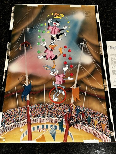 Looney tunes acrobats cel - tunes-acrobats,