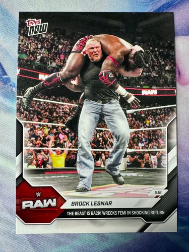 Topps now wwe - topps, 2026