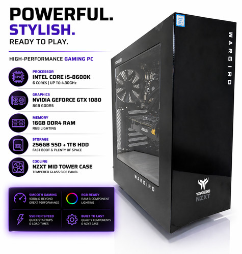 Gaming 8600k gtx 1080 - pc,