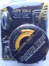 Kit Cavi Ground Zero Positivo 20mm rca x amplificatore alimentazione GZPK 20X-II