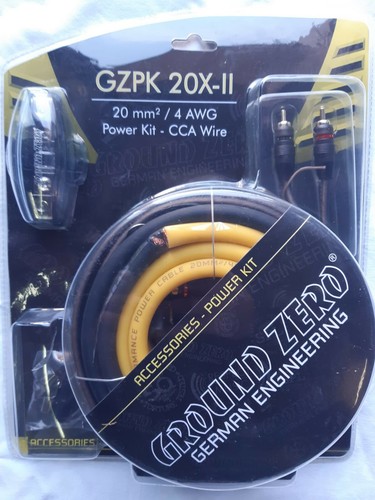 Kit cavi ground zero positivo - kit,