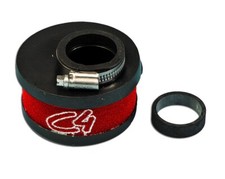 Filtro aria rosso carburatore - filtro,