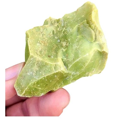 Opale verde grezzo - , grezza