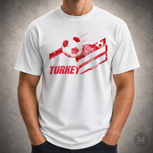Shirt turchia calcio - t,
