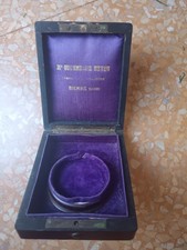 Raro astuccio Gugenheim Neveum per orologio da tasca antico madreperla Svizzero 