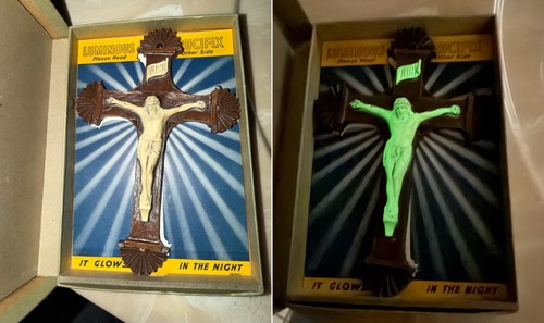 Crocifisso luminoso anni in - crocifisso, 40