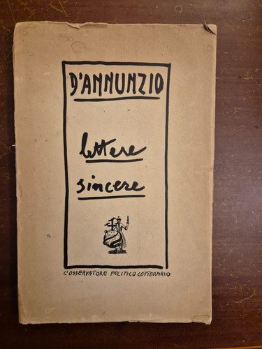 D'Annunzio lettere sincere