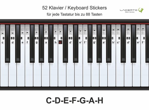 Adesivo per pianoforte