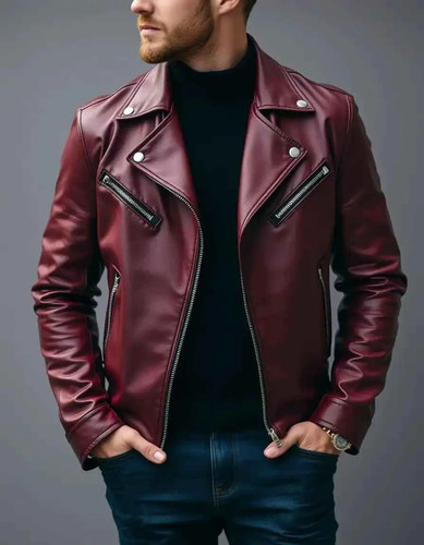 Cappotto uomo moto pelle - moto,