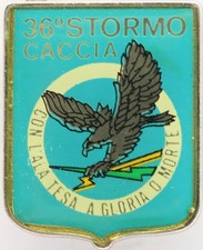 Distintivo 36° Stormo Caccia