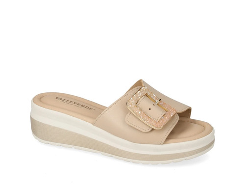 Valleverde ciabatta beige - -,