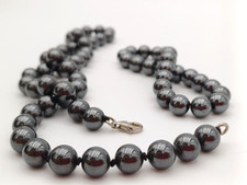 EMATITE PARURE COLLANA E BRACCIALE PERLE - VINTAGE 80's