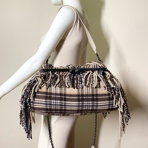 Borsa grande quadri - a,