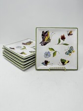 6 piatti quadrati 7” dipinti