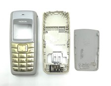 GUSCIO COVER TELAIO PER NOKIA 1110 1110i COPRI BATTERIA FRAME GRIGIO