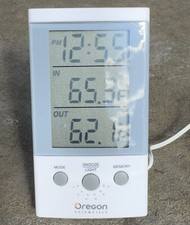 Oregon Scientific THT312 Termometro cablato sveglia digitale