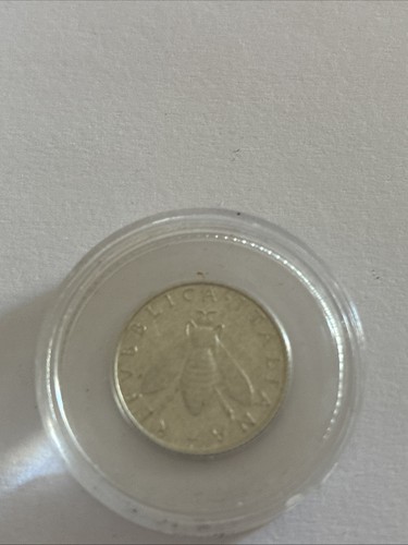 Moneta lira fondo specchio - moneta, non