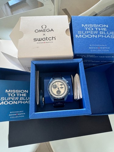 Swatch omega moonswatch - x,