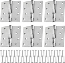 6 Pezzi 4 Cerniere per Porta