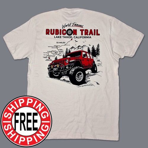 Shirt rubicon trail lake - trail,
