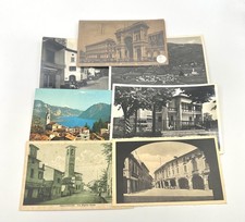 7 cartoline Lombardia Fabiasco Gallignano Civenna Abbiategrasso etc. 