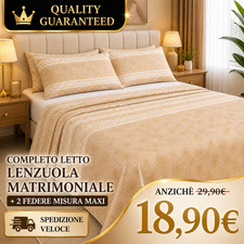LENZUOLA MATRIMONIALI IN