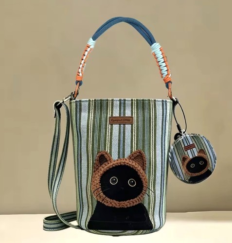 Borsa secchiello trendy in - a,