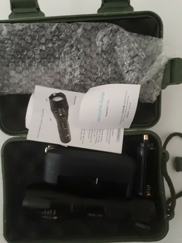 Torcia led zoomabile brillante - torcia,
