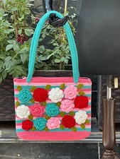 Borsa a tracolla fatta a mano