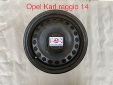 1 Cerchio In Ferro Raggio 14 Misura 5x14 ET 38 E Ricambi Opel Karl