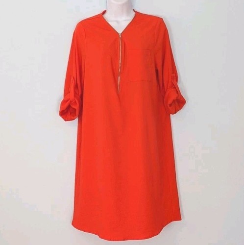 Abito tunica arancione - , donna