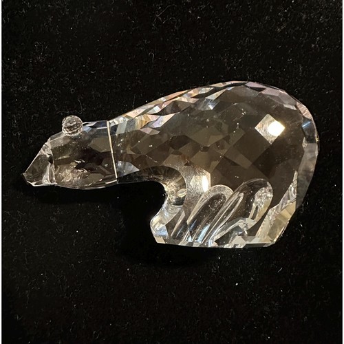 Swarovski crystal polar bear - swarovski,
