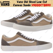 Vans Old Skool Low Cut Canvas Suede VN000CT8BRO taglia uomo