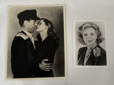 Lauren Bacall Signed B/W photo
